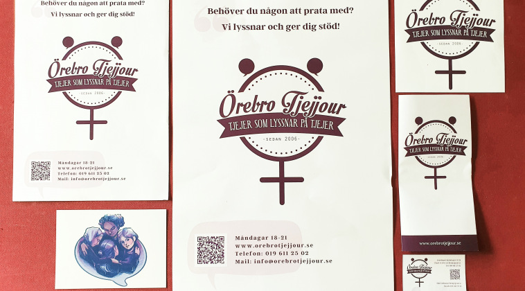 tryckmaterial örebro tjejjour